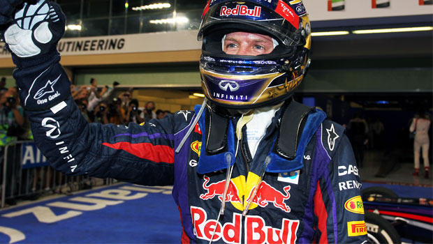 Sebastian Vettel Red Bull F1 team