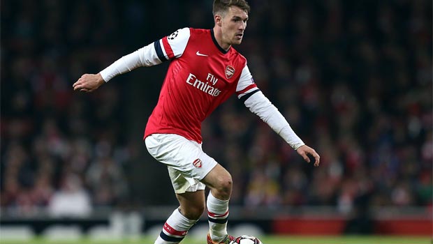 Aaron Ramsey Arsenal midfielder 