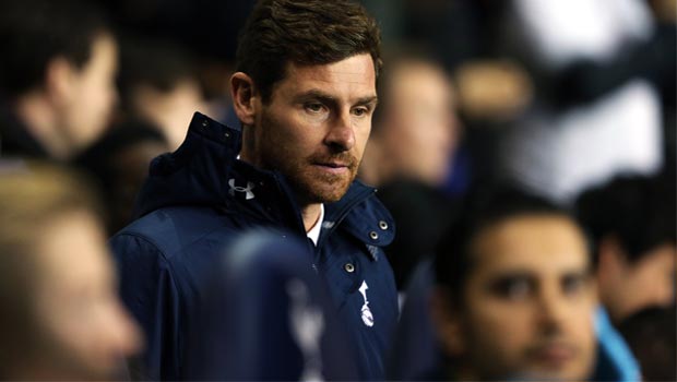 Andre Villas-Boas tottenham manager underfire