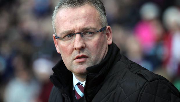 Aston Villa boss Paul Lambert