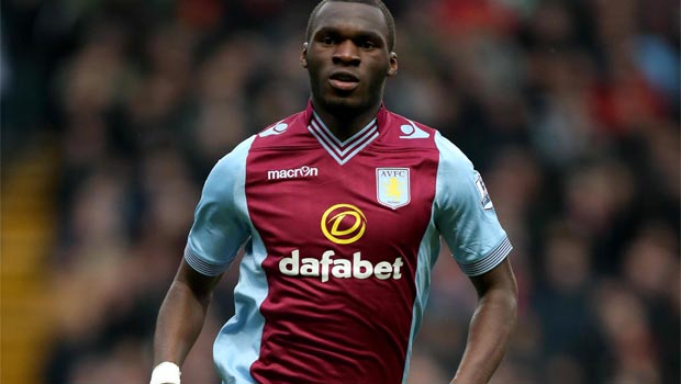 Aston Villa striker Christian Benteke