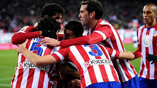  Atletico Madrid on top La Liga