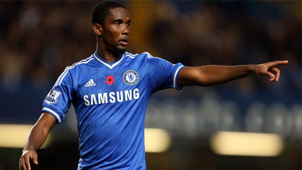 Chelsea striker Samuel Etoo