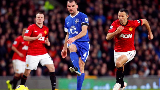 Everton v Man United premier league