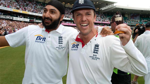 Graeme Swann and Monty Panesar england cricket