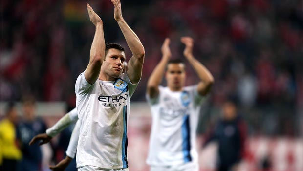 James Milner Man City midfielder 