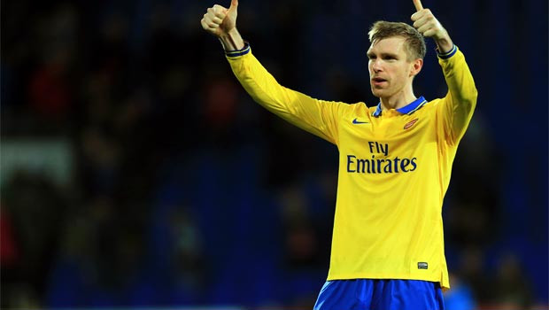 Per Mertesacker Arsenal defender 