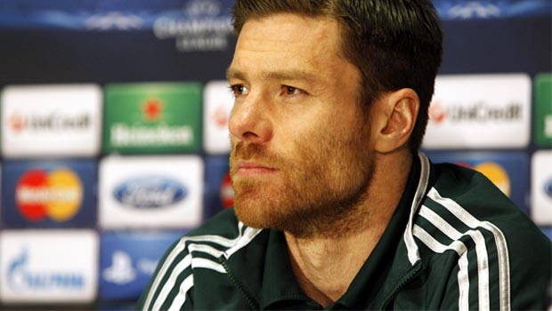 Real Madrid midfielder Xabi Alonso