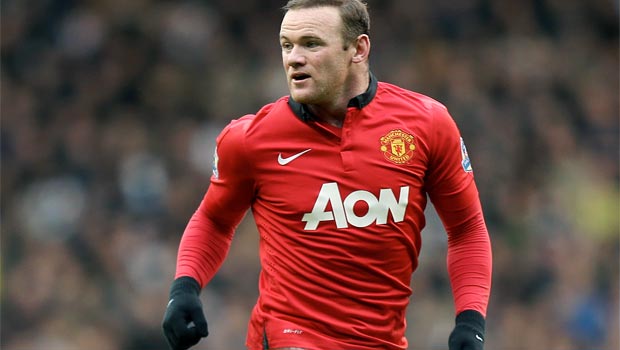 Wayne Rooney Manchester United striker