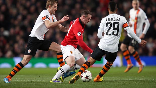 Wayne Rooney Manchester United striker 