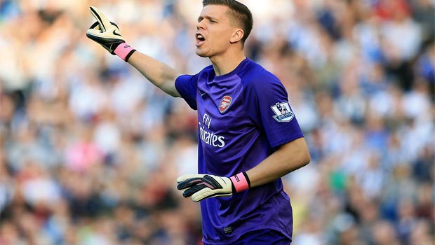 Wojciech Szczesny Arsenal goalkeeper 