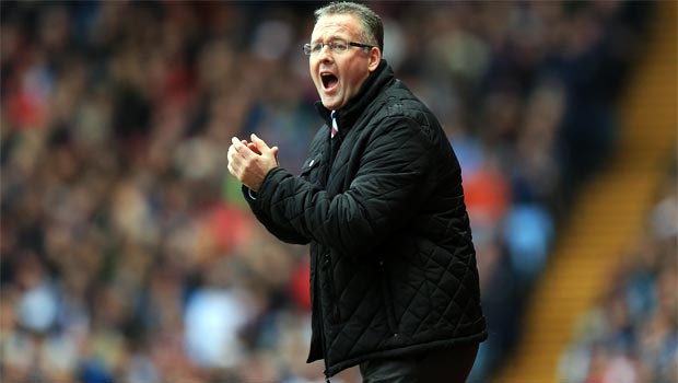 Aston Villa Boss Paul Lambert