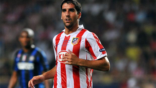 Atletico Madrid striker Raul Garcia