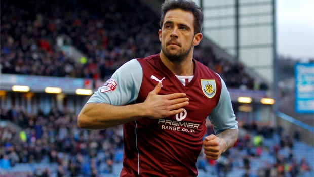 Danny Ings Burnley striker 