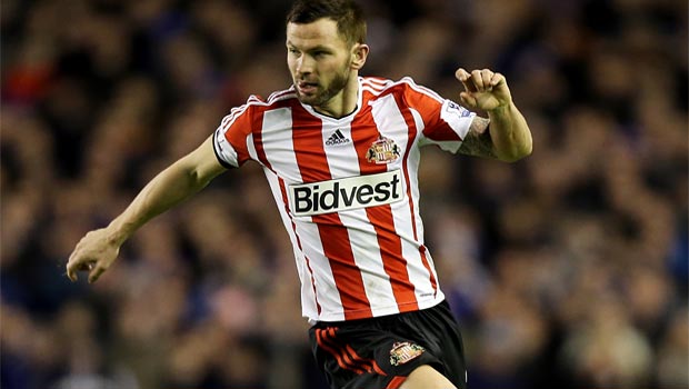 Defender Phil Bardsley Sunderland