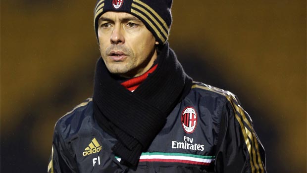 Filippo Inzaghi coach AC Milan