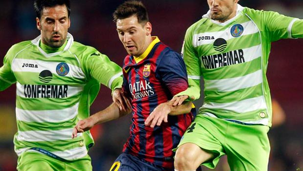 Lionel Messi Barcelona v Getafe