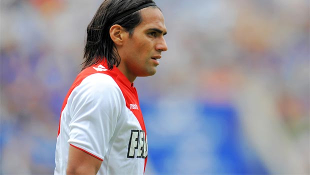 Monaco forward Radamel Falcao