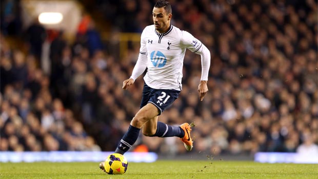 Nacer Chadli Tottenham Hotspur midfielder 