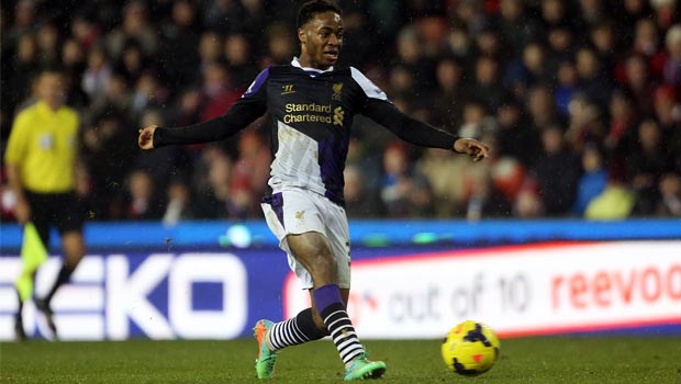 Raheem Sterling Liverpool winger 