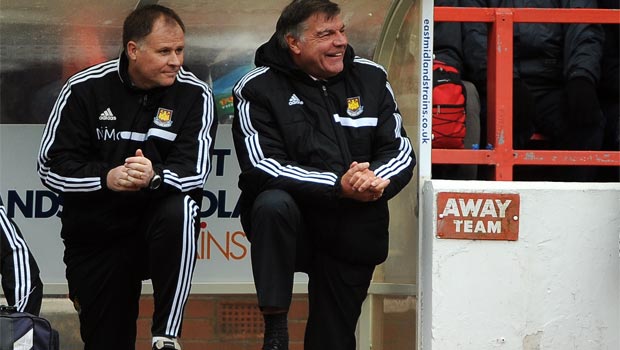 Sam Allardyce West Ham coach FA Cup