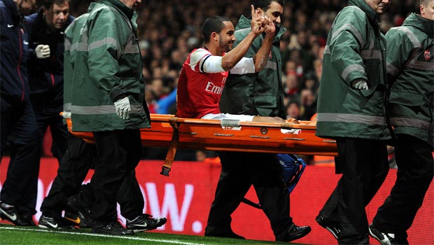 Theo Walcott Arsenal Injury