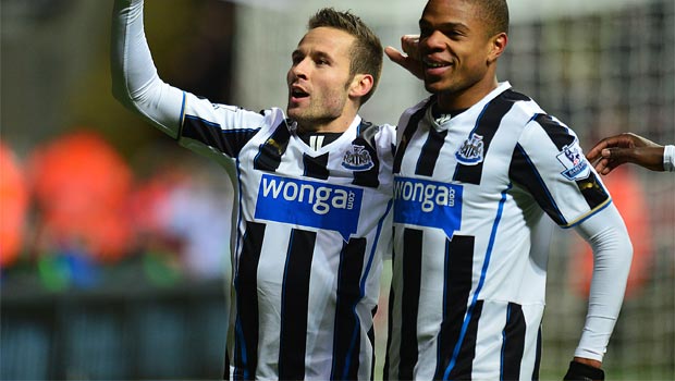 midfield Yohan Cabaye Newcastle United