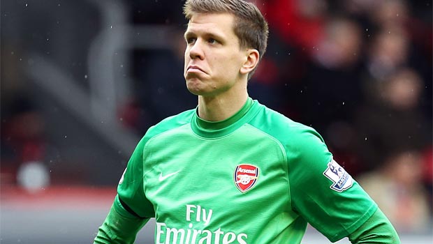 Arsenal keeper Wojciech Szczesny