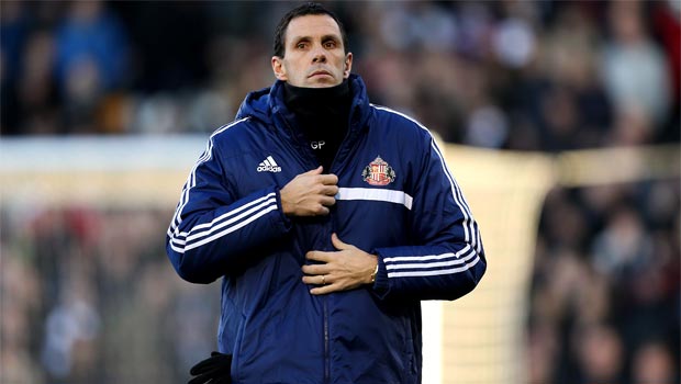 Gus Poyet Manager Sunderland 