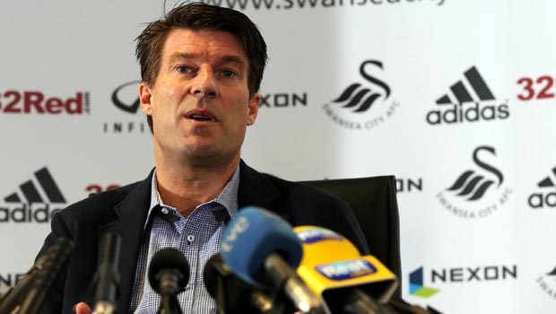 Michael Laudrup Swansea City sack manager 