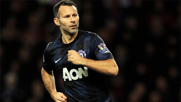 Ryan Giggs Manchester United midfielder 