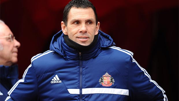 Sunderland manager Gus Poyet capital one cup