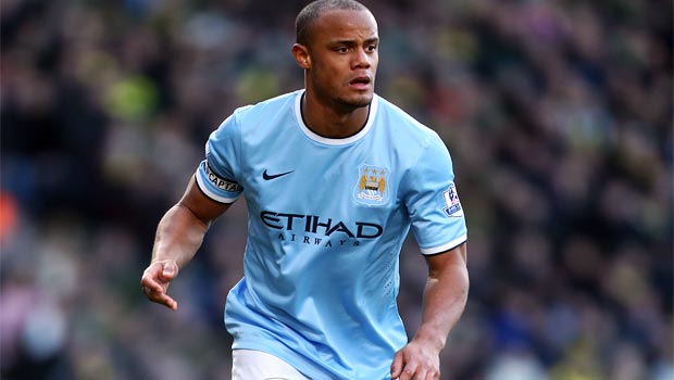 Vincent Kompany Manchester City captain 