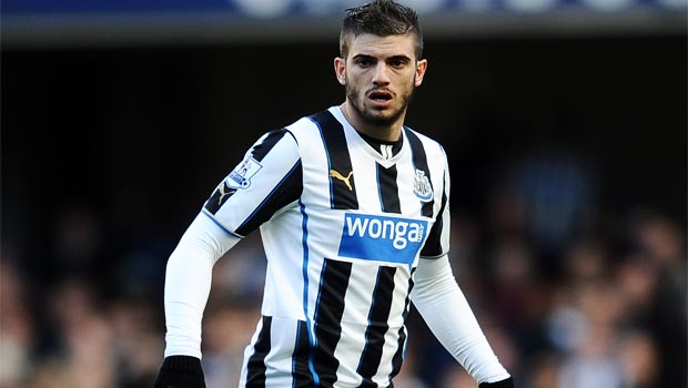 defender Davide Santon newcastle