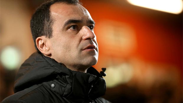 manager Roberto Martinez everton