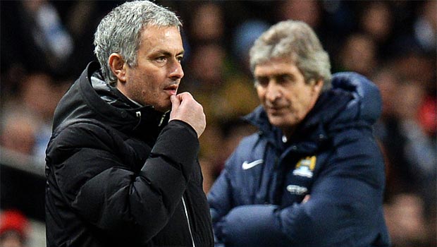 mourinho chelsea and Manuel Pellegrini man city