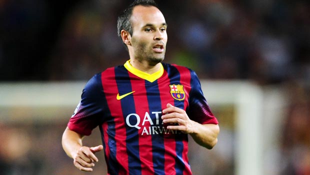 Andres Iniesta Barcelona