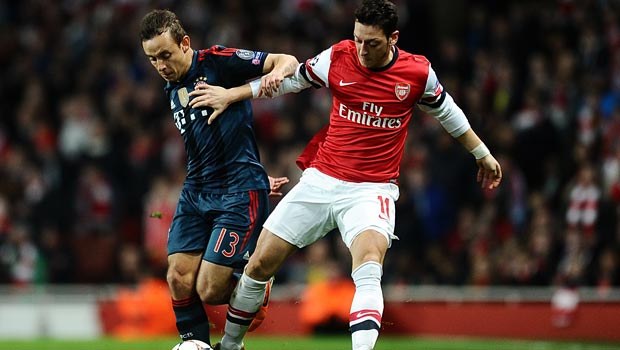 Arsenal v bayern munich