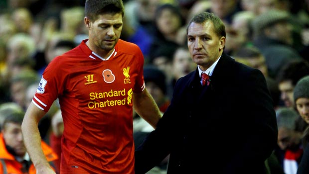 Brendan Rodgers backs Steven Gerrard Liverpool