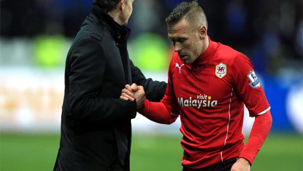 Craig Bellamy Cardiff City forward 