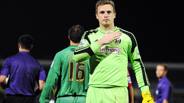 David Stockdale Fulham goalkeeper