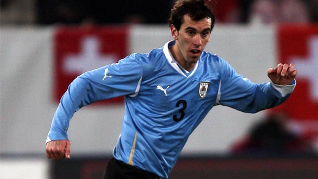 Diego Godin Uruguay defender