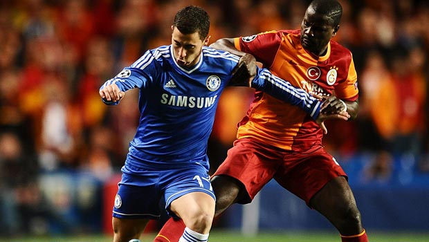 Eden Hazard Chelsea v Galatasaray