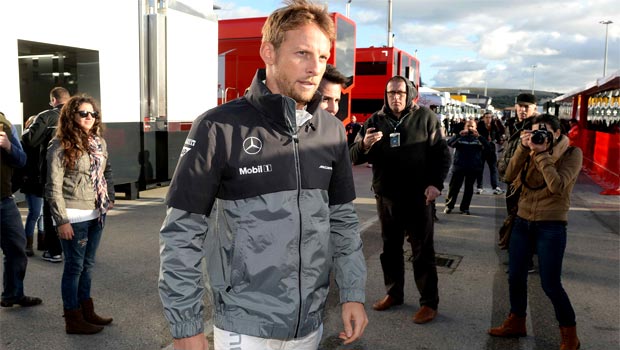 Jenson Button driver McLaren