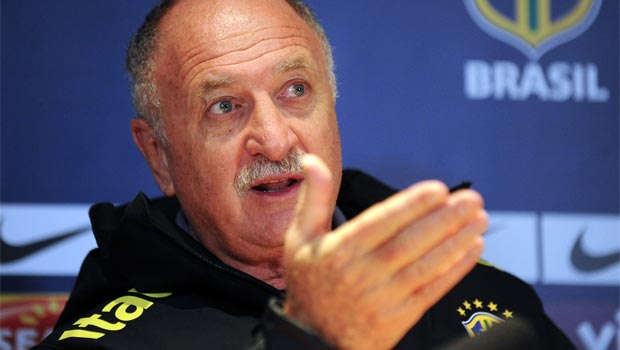 Luiz Felipe Scolari Brazil coach world cup 2014