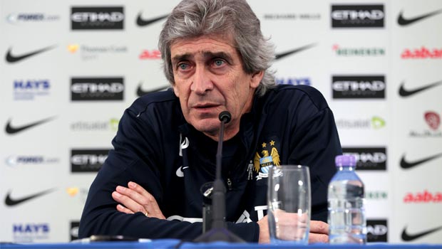 Manuel Pellegrini Manchester City boss