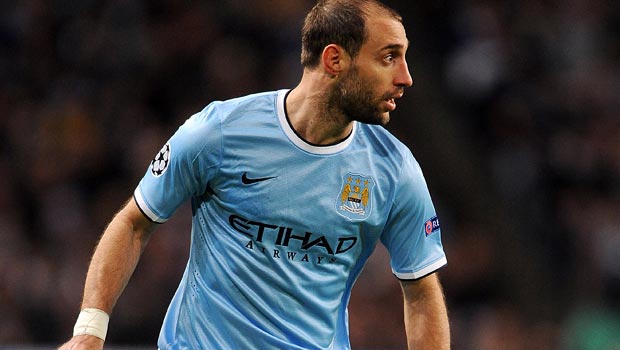 Pablo Zabaleta Manchester City 