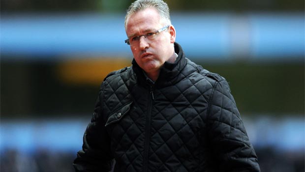 Paul Lambert Aston Villa boss 