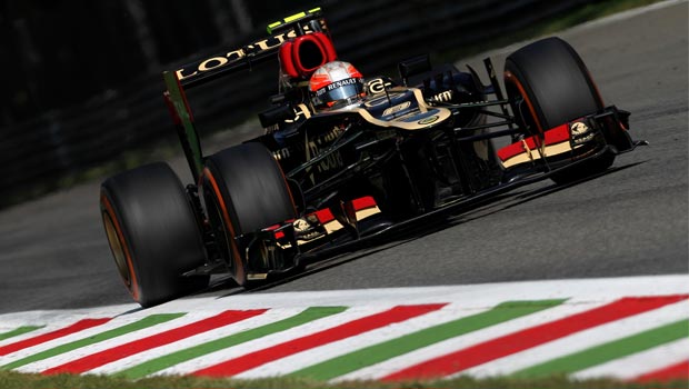 Romain Grosjean Lotus Driver