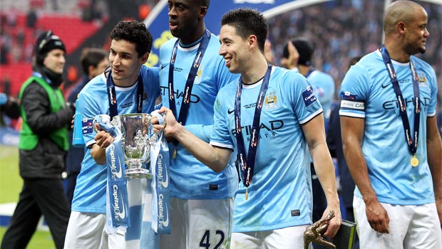 Samir Nasri Manchester City midfielder